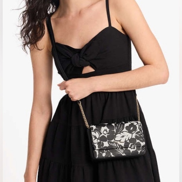 NEW Kate Spade Printed Wallet on Chain Bag - Picture 2 of 6